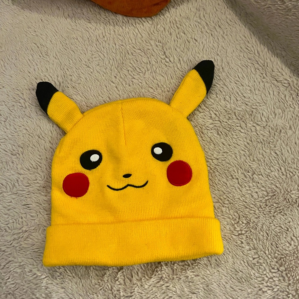 Nwot* Pikachu Character Beanie